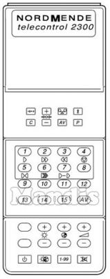 Telecomando originale THOMSON TC2300 (583437)