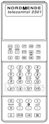 Telecomando originale THOMSON TC2301 (583449)
