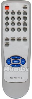 Telecomando originale GRUNDIG TELE PILOT 741C (759550590700) Telecomando originale GRUNDIG TELE PILOT 741C (759550590700)