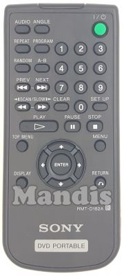Telecomando originale SONY RMT-D 182 A (988509964) Telecomando originale SONY RMT-D 182 A (988509964)