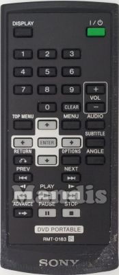 Telecomando originale SONY RMT-D183 (988511068) Telecomando originale SONY RMT-D183 (988511068)