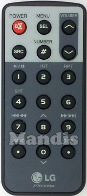 Telecomando originale LG AKB35120904 Telecomando originale LG AKB35120904