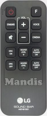 Telecomando originale LG AKB74815301 Telecomando originale LG AKB74815301