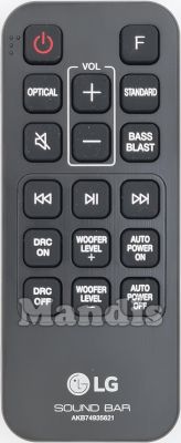 Telecomando originale LG AKB74935621 Telecomando originale LG AKB74935621