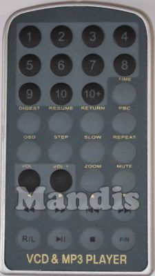Telecomando originale BELSON VCD&MP3PLAYER
