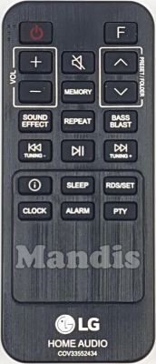 Telecomando originale LG COV33552434 Telecomando originale LG COV33552434