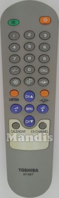 Telecomando originale TOSHIBA CT-867 Telecomando originale TOSHIBA CT-867