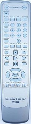 Telecomando originale HARMAN KARDON (R23-2) (DVD27)