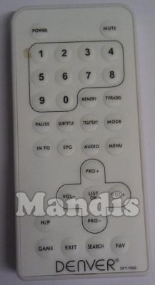 Telecomando originale DENVER DFT700DWHITE
