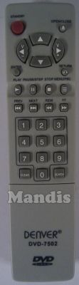 Telecomando originale DENVER DVD7502