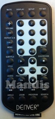 Telecomando originale DENVER MTW746TWIN