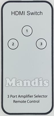 Telecomando originale UNKNOWN 3 Port Amplifier Selector (HDMI Switch)