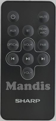 Telecomando originale SHARP HTSB95