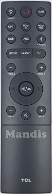 Telecomando originale TCL RC81T0001 (MA06TS8TSPN18RC1)