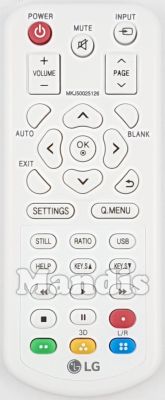 Telecomando originale LG MKJ50025126 Telecomando originale LG MKJ50025126