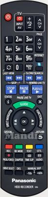 Telecomando originale PANASONIC HDD Recorder IR6 (N2QAYB000914)