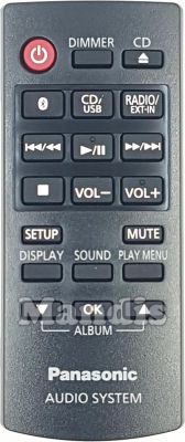 Telecomando originale PANASONIC N2QAYB001098