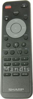 Telecomando originale SHARP XLB515DBKRC