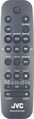Telecomando originale JVC RM-SUXF227DAB