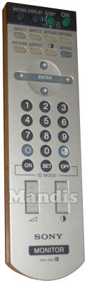 Telecomando originale SONY RM980 (147899113) Telecomando originale SONY RM980 (147899113)
