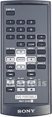 Telecomando originale SONY RMT-D194 Telecomando originale SONY RMT-D194