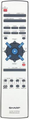 Telecomando originale SHARP RRMCG0044SJSA