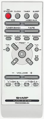 Telecomando originale SHARP RRMCG0056SJSA