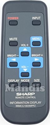 Telecomando originale SHARP RRMCG1003MPPZ