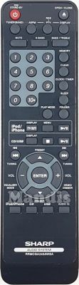 Telecomando originale SHARP RRMCGA245AWSA