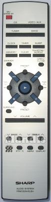 Telecomando originale SHARP RRMCG0041SJSA