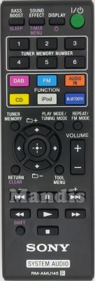 Telecomando originale SONY RM-AMU145 (149001811) Telecomando originale SONY RM-AMU145 (149001811)