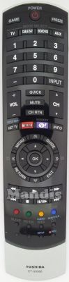 Telecomando originale TOSHIBA CT90366 Telecomando originale TOSHIBA CT90366