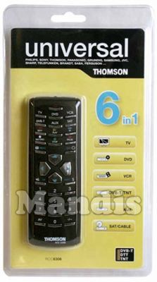 Telecomando originale THOMSON ROC6306 (3244480228593) Telecomando originale THOMSON ROC6306 (3244480228593)