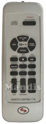 Telecomando originale THOMSON RC176 (35876780)