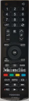 Telecomando originale TOSHIBA CT-8046 (30087643)
