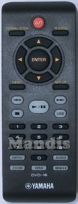 Telecomando originale YAMAHA DVD-16 (AAX83650)