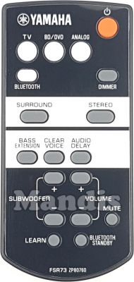 Telecomando originale YAMAHA FSR73 (ZP807600)