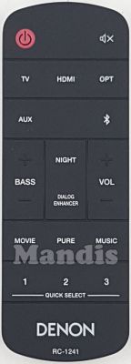 Telecomando originale DENON RC-1241 (943307102310S)