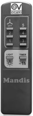 Telecomando originale VORTICE TELENORDIK 5T (22387)