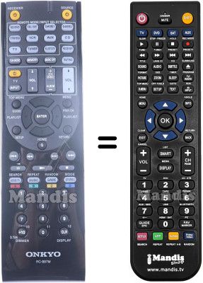 Telecomando equivalente RC-897M