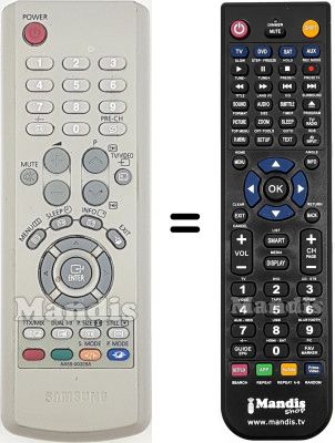 Telecomando equivalente Samsung AA5900328A