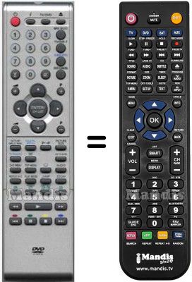 Telecomando equivalente Orion 076R0PK011