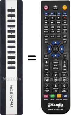 Telecomando equivalente MIC01 Telecomando equivalente MIC01