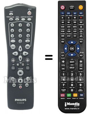 Telecomando equivalente RT25113104 Telecomando equivalente RT25113104