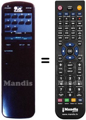 Telecomando equivalente Amstrad 340 OSP