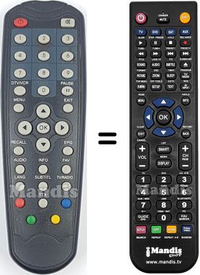 Telecomando equivalente WN-628