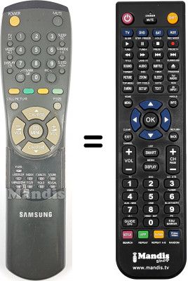 Telecomando equivalente 00023 A