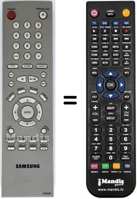 Telecomando equivalente 00092 M