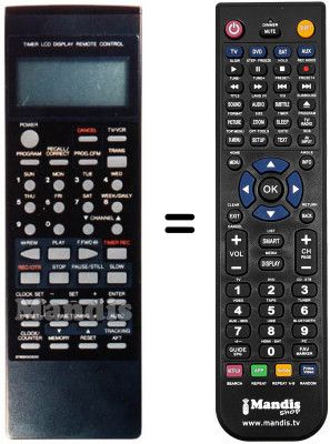 Telecomando equivalente 076G00O030