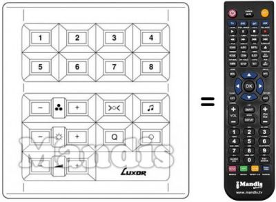 Telecomando equivalente 190 9593-15